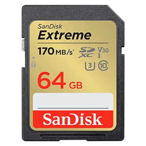 Sandisk Extreme 64B SDHC - Tarjeta Memoria