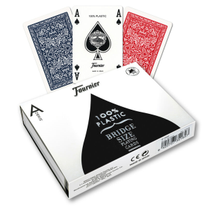 Pack 2 barajas cartas Poker Bridge Rojo-Azul Pack 2 barajas cartas Poker Bridge Rojo-Azul