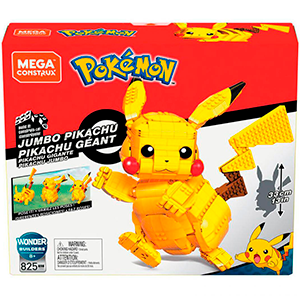 Set Construccion Mega Contrux Pikachu Pokemon 825pzs