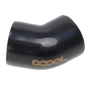 Alphacool HF 45º L Negro - Racor