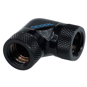 Alphacool HF 90º L Negro - Racor