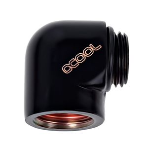 Alphacool HF 90º L Negro - Racor