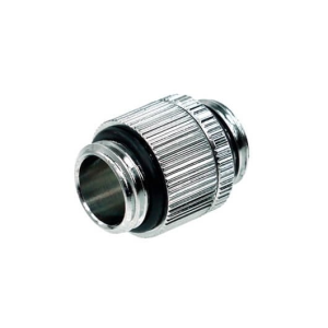 Alphacool HF Double Nipple Anillo Cromo - Racor
