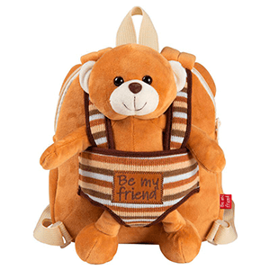 Mochila reversible peluche Oso Benji 25cm