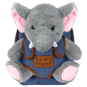 Mochila peluche Elefante Allie 26cm
