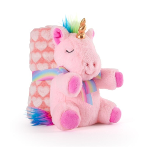 Peluche Manta suave Unicornio Lily 22cm