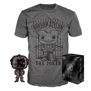 Set figura POP Tee DC Comics The Joker Exclusive Talla XL