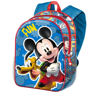 Mochila Fun Mickey Disney adaptable 39cm
