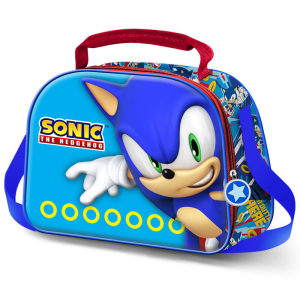 Bolsa portameriendas 3D Fast Sonic
