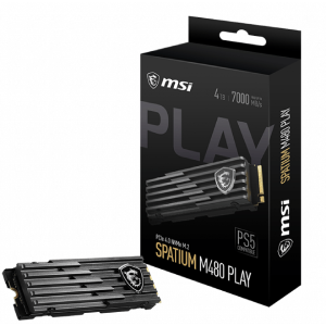 MSI Spatium M480 Play M2 SSD 1TB PCIE4 - Disco duro