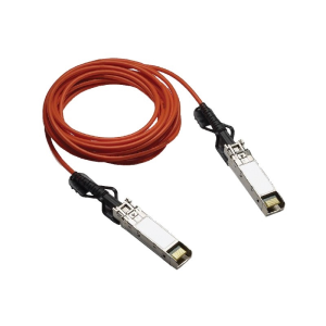 Aruba, a Hewlett Packard Enterprise company R9D20A cable de fibra optica 3 m SFP+ Negro, Plata