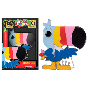 POP Pin Froot Loops Toucan Sam 10cm POP Pin Froot Loops Toucan Sam 10cm