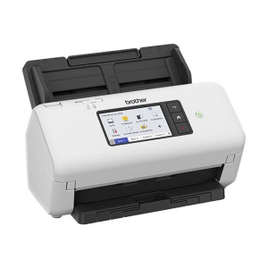 Brother ADS-4700W ADF + Sheet-fed scaner 600 x 600 DPI A4 Negro, Blanco