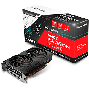 Sapphire Radeon RX 6600 AMD 8GB GDDR6