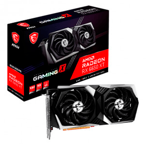 MSI Radeon RX 6650 XT Gaming X 8GB GDDR6 - Tarjeta Grafica Gaming