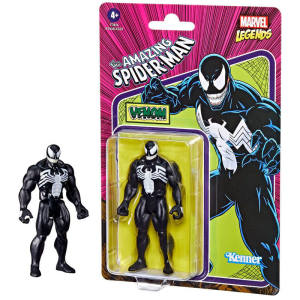 Figura Venom Retro The Amazing Spiderman Marvel Legends 9,5cm