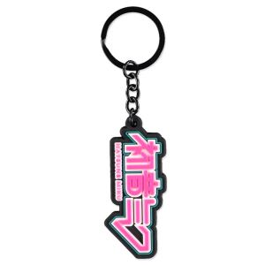 Llavero rubber Logo Hatsune Miku