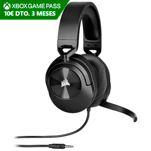 Corsair HS55 Estereo Carbono PC-PS4-PS5-XBOX-NSW-MOVIL- Auriculares Gaming para Nintendo Switch, PC, Playstation 4, Telefonia, Xbox One en GAME.es