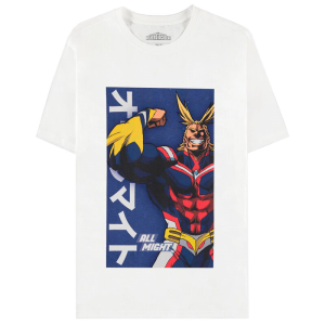 Camiseta All Might Poster My Hero Academia Camiseta All Might Poster My Hero Academia
