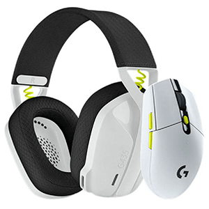 Logitech G435 + G305 Wireless Combo - White/Lime/Black - Pack Perifericos Gaming