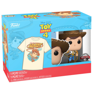 Set figura POP Tee Disney Toy Story Sheryff Woody Exclusive