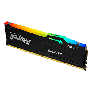 Kingston Technology FURY Beast RGB 8GB 1x8GB DDR5 4800 MHz - Memoria RAM