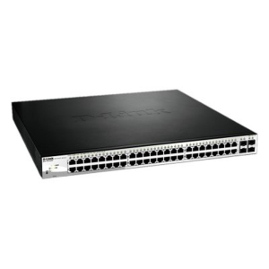 D-Link DGS-1210-52MP Gestionado L2 Gigabit Ethernet (10/100/1000) Energía sobre Ethernet (PoE) Negro, Gris