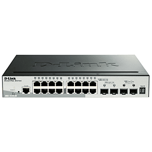 D-Link DGS-1510-20/E switch Gestionado L2/L3 Gigabit Ethernet (10/100/1000) 1U Gris
