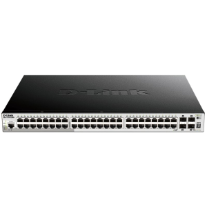 D-Link DGS-1510-52XMP Gestionado L3 Gigabit Ethernet (10/100/1000) Energía sobre Ethernet (PoE) Negro