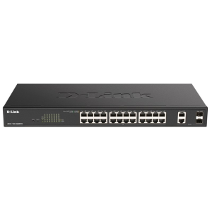 D-Link DGS-1100-26MPV2/E switch Gestionado L2 Gigabit Ethernet (10/100/1000) Energía sobre Ethernet (PoE) Negro