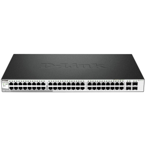 D-Link DGS-1210-52 Gestionado L2 Gigabit Ethernet (10/100/1000) 1U Negro