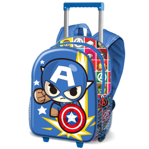 Trolley 3D Punch Capitan America Vengadores Avengers Marvel 34cm