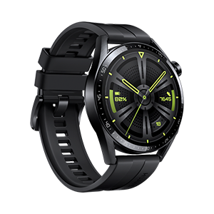 Smartwatch Huawei New active watch gt 3 46 mm 14 ritmo cardiaco 24h spo2 ia+100 deportes gps 5 atm negro gt3 46mm 7624357 5.2