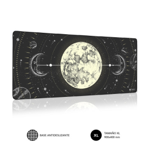 Subblim Lunar XL Mouse Pad 900x400x3 - Alfombrilla