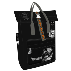 Mochila Dragon Ball Z negra de 43 cm