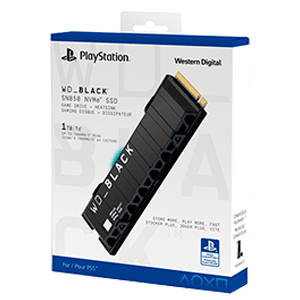 WD_Black SN850 M.2 1TB SSD PCI Express 4.0 NVMe - Con disipador - Licencia Oficial Playstation - Disco Duro Interno para PC Hardware en GAME.es