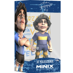 Figura Minix Diego Maradona Boca Juniors 12cm Figura Minix Diego Maradona Boca Juniors 12cm