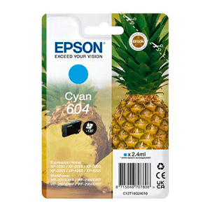 Epson 604 cartucho de tinta 1 pieza(s) Original Rendimiento estándar Cian
