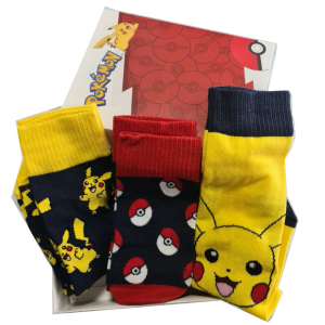 Pack 3 calcetines Pokemon adulto surtido para Merchandising en GAME.es