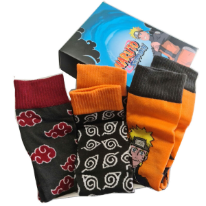 Pack 3 calcetines Naruto Shippuden adulto surtido en GAME.es