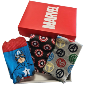 Pack 3 calcetines Vengadores Avengers Marvel adulto surtido en GAME.es