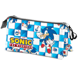 Portatodo Blue Lay Sonic The Hedgehog triple