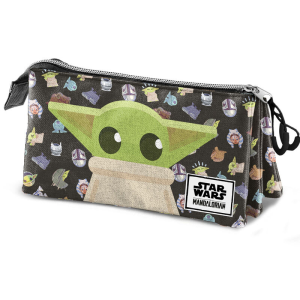 Portatodo Baby Yoda The Mandalorian Star Wars triple