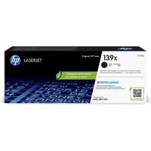 HP LaserJet Cartucho de Tóner Original 139X negro de alta capacidad HP LaserJet Cartucho de Tóner Original 139X negro de alta capacidad