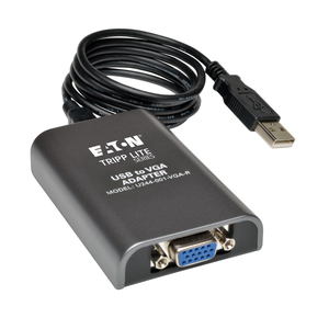 Tripp Lite U244-001-VGA-R Adaptador para Dos Monitores USB 2.0 a VGA, 128 MB SDRAM, 1920 x 1080 (1080p) @ 60 Hz