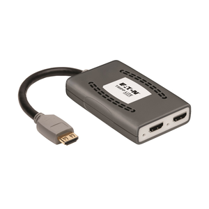 Tripp Lite B118-002-HDR-V2 Divisor HDMI de 2 puertos - 4K © 60 Hz, 4:4:4, Soporta Múltiples Resoluciones, HDR, HDCP 2.2, Aliment