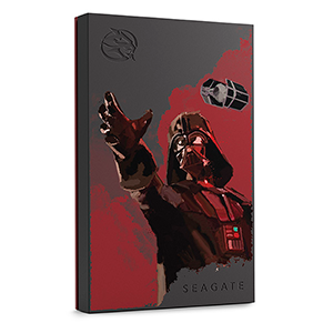Seagate Game Drive Darth Vader™ Special Edition FireCuda disco duro externo 2000 GB Negro, Rojo
