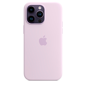 Apple iPhone 14 Pro Silicone Case Lilac - Funda Apple iPhone 14 Pro Silicone Case Lilac - Funda