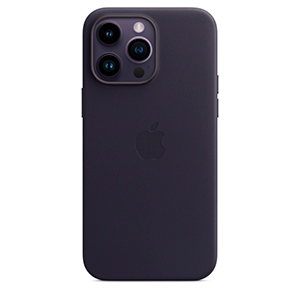 Apple iPhone 14 Pro Max Leather Case Ink - Funda