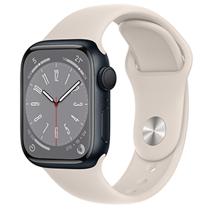 Apple Watch Series 8 OLED 45 mm GPS Starlight - Reloj Inteligente